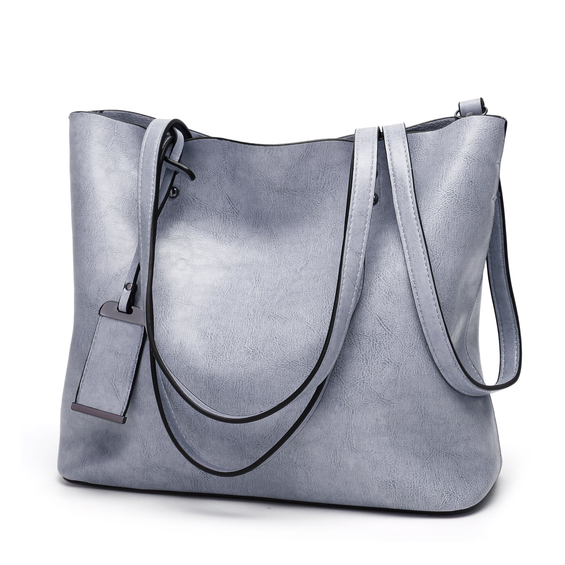 Vintage Tote Bag New Women&amp;#039;s Bags Europe And The United States Cross-Border Leather Bags Fashion Handbags Shoulder Messenger Bags Handbags