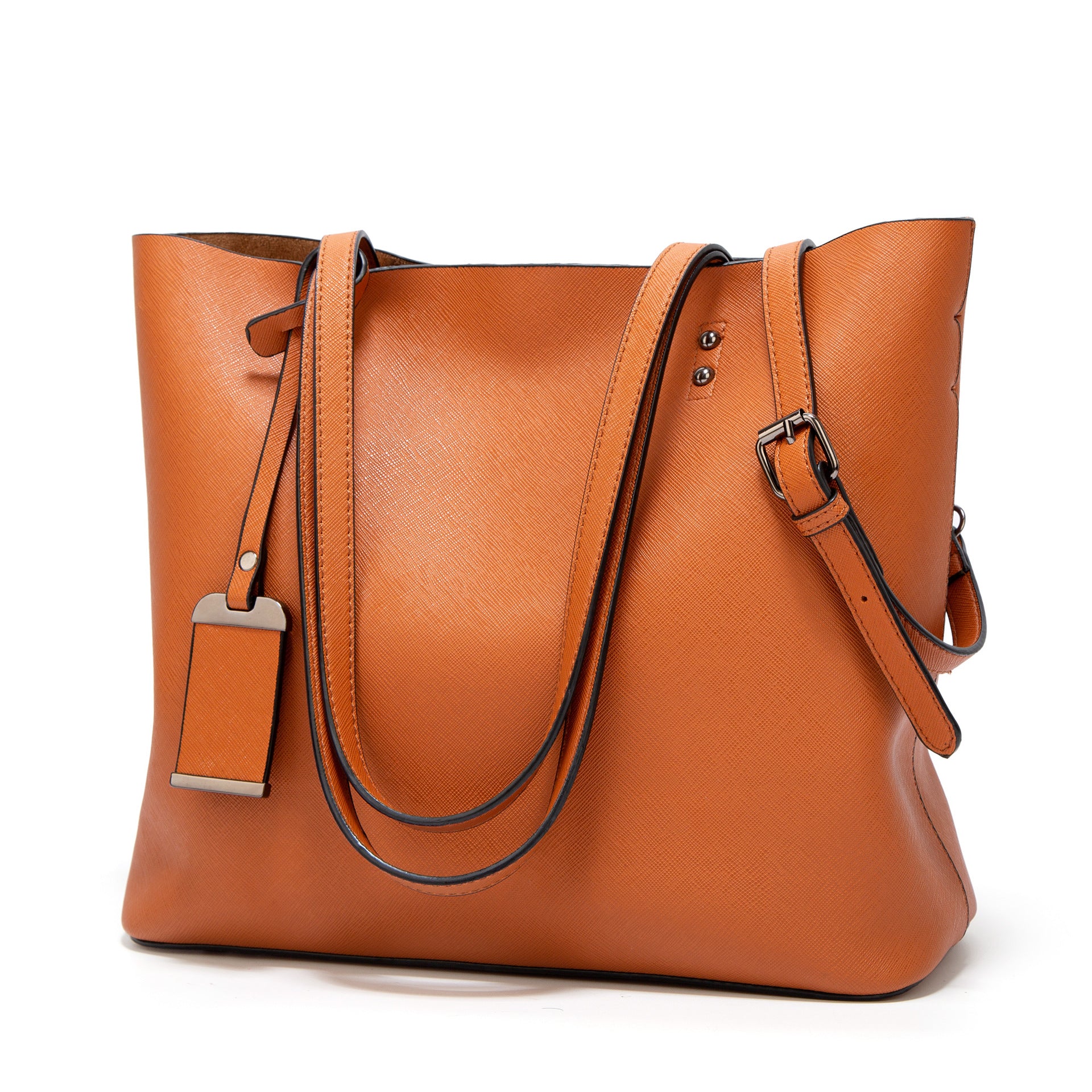 Vintage Tote Bag New Women&amp;#039;s Bags Europe And The United States Cross-Border Leather Bags Fashion Handbags Shoulder Messenger Bags Handbags