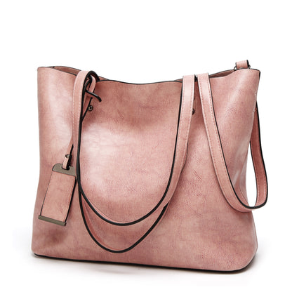 Vintage Tote Bag New Women&amp;#039;s Bags Europe And The United States Cross-Border Leather Bags Fashion Handbags Shoulder Messenger Bags Handbags