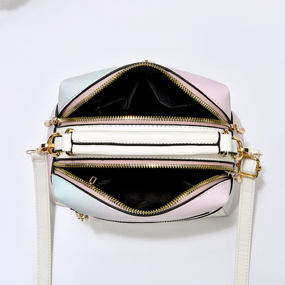 Texture Multicolor Small Bag Women 2022 New Fashion Texture Niche Shoulder Messenger Bag