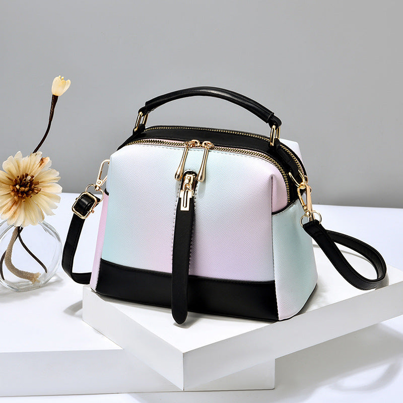 Texture Multicolor Small Bag Women 2022 New Fashion Texture Niche Shoulder Messenger Bag