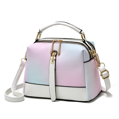 Texture Multicolor Small Bag Women 2022 New Fashion Texture Niche Shoulder Messenger Bag