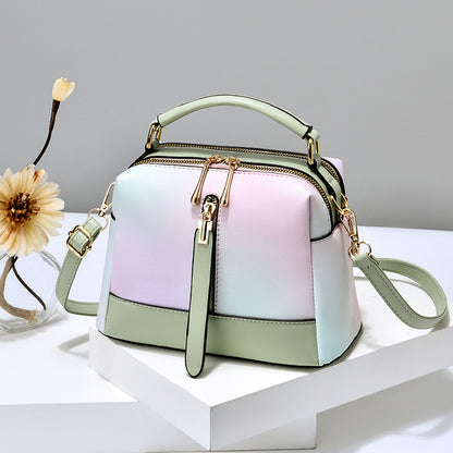 Texture Multicolor Small Bag Women 2022 New Fashion Texture Niche Shoulder Messenger Bag